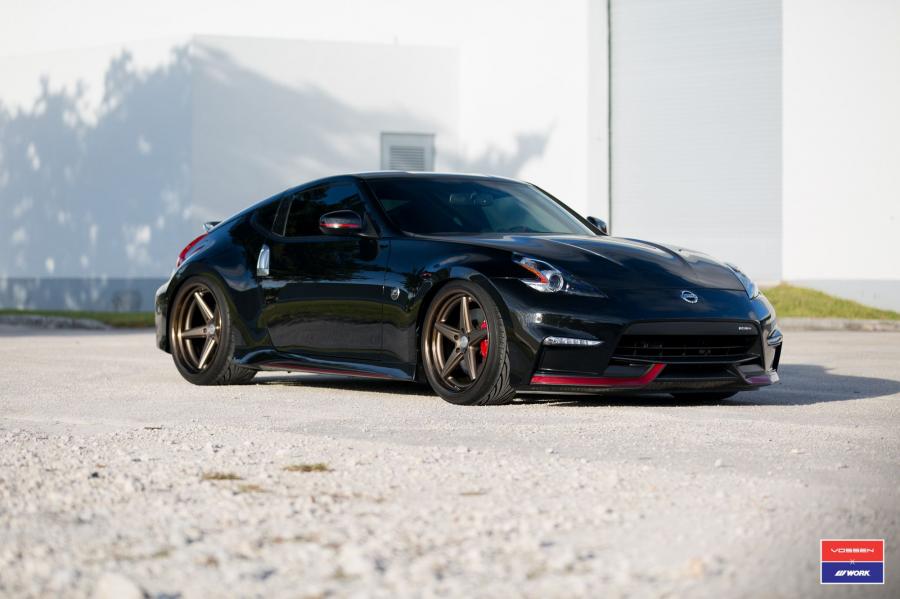 Nissan 370Z X Work on Vossen Wheels (VWS-3) '2017
